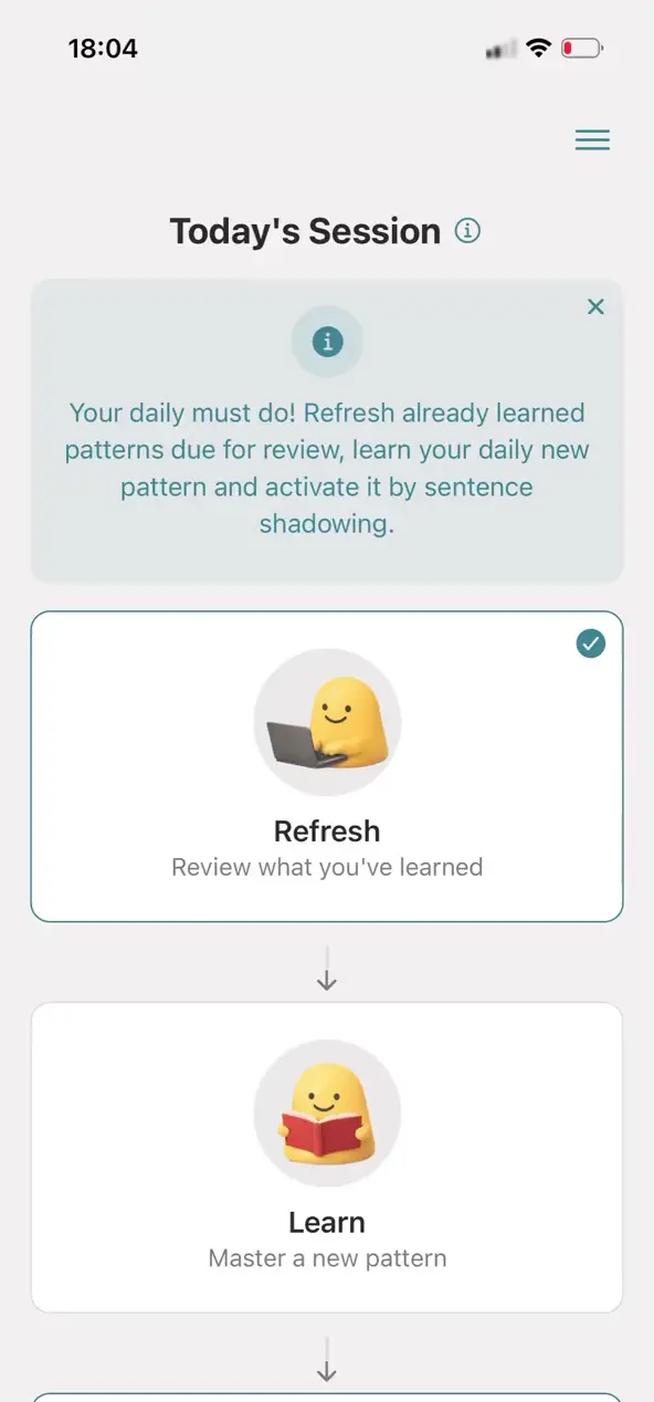 App screenshot